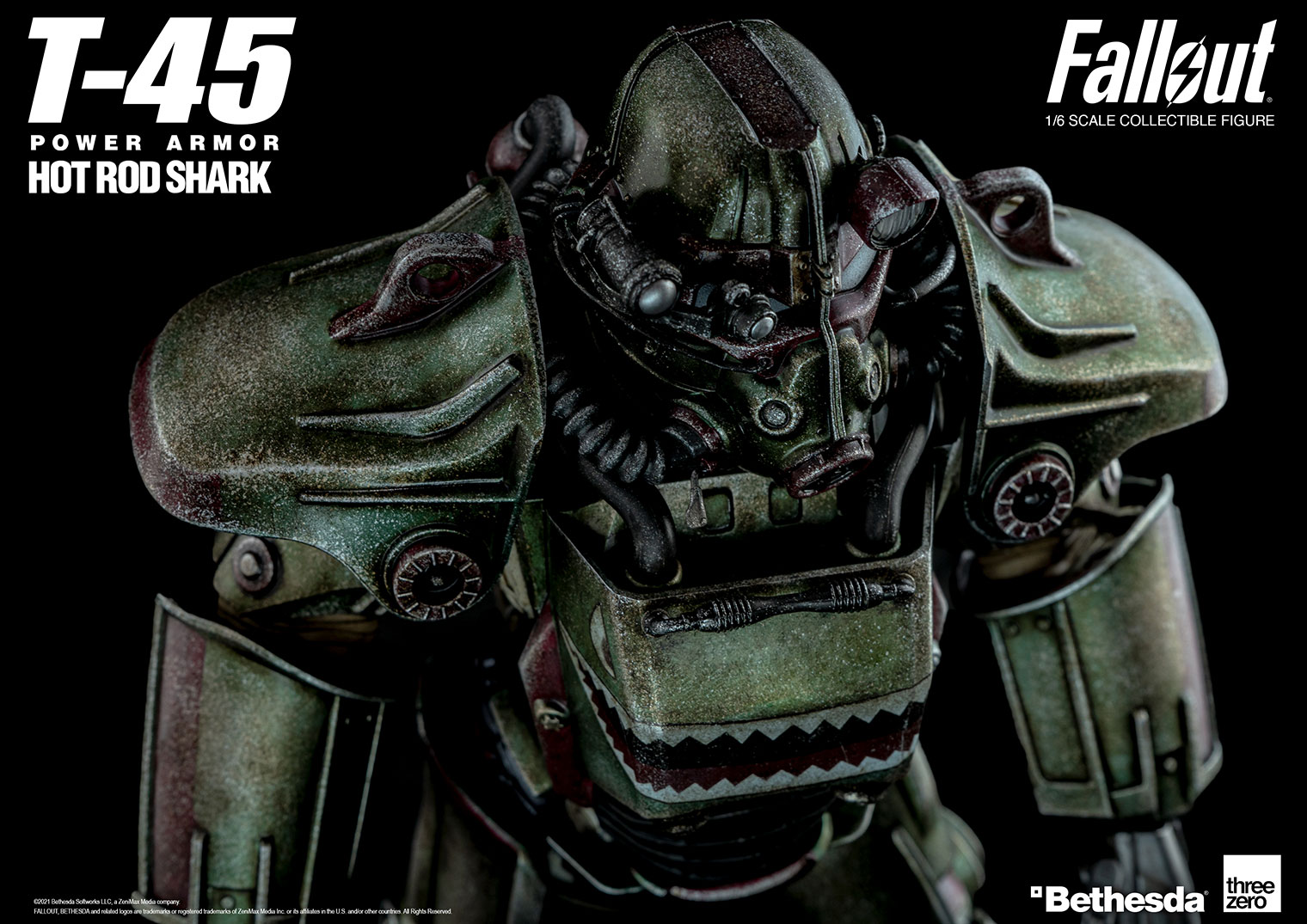 Fallout 1/6 T-45 Hot Rod Shark Armor Pack image 4
