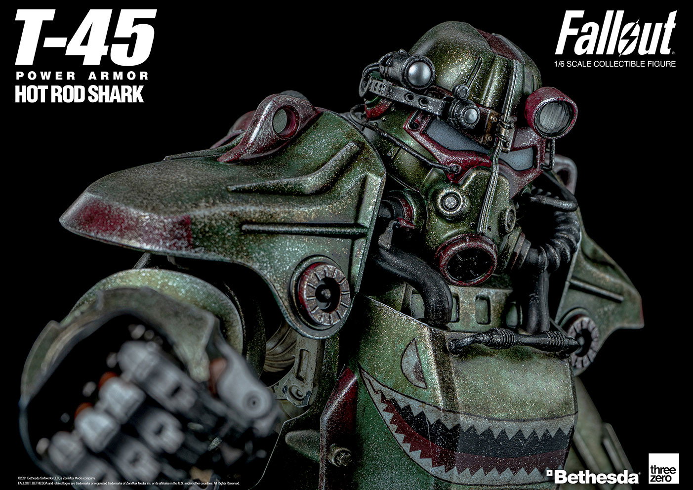 Fallout 1/6 T-45 Hot Rod Shark Armor Pack image 5
