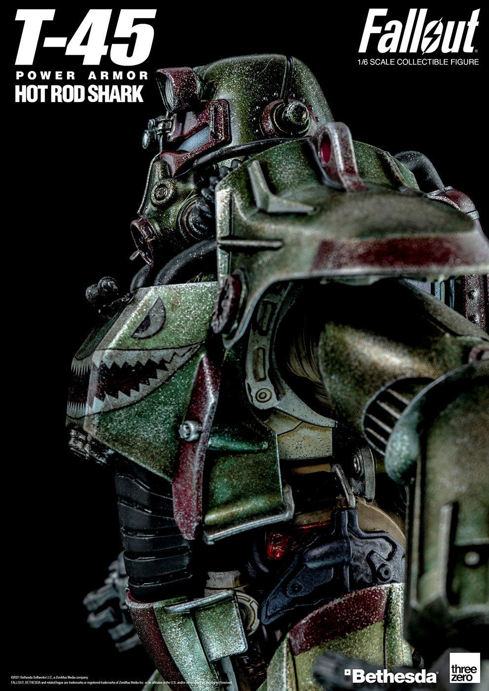 Fallout 1/6 T-45 Hot Rod Shark Armor Pack image 9