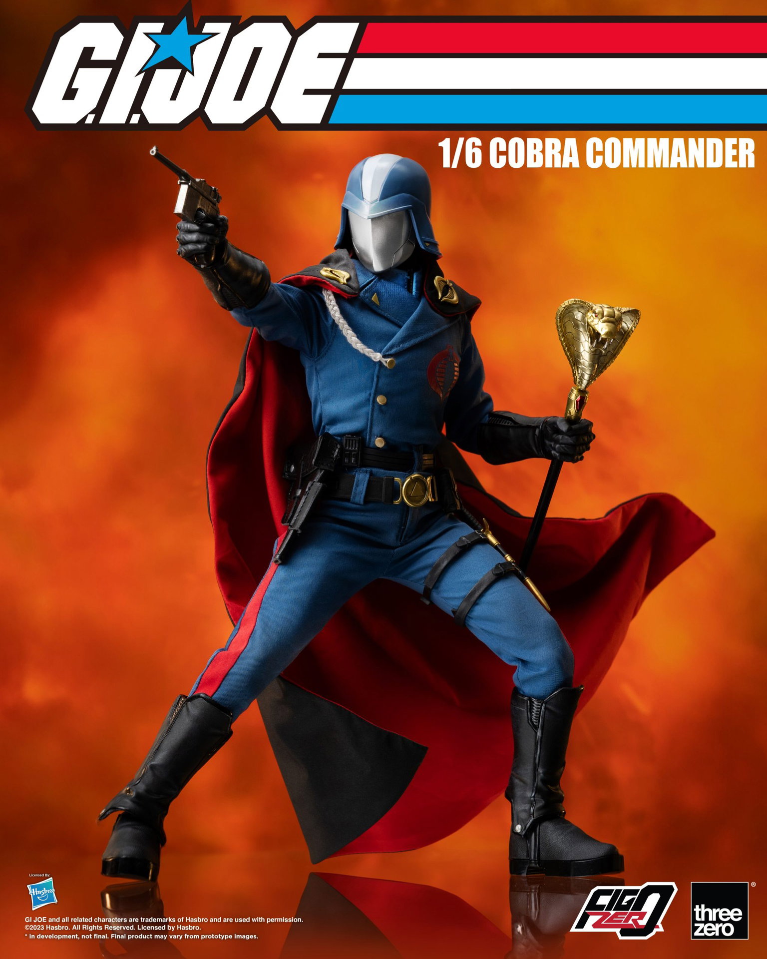 G.I. Joe FigZero 1/6 Cobra Commander image 10