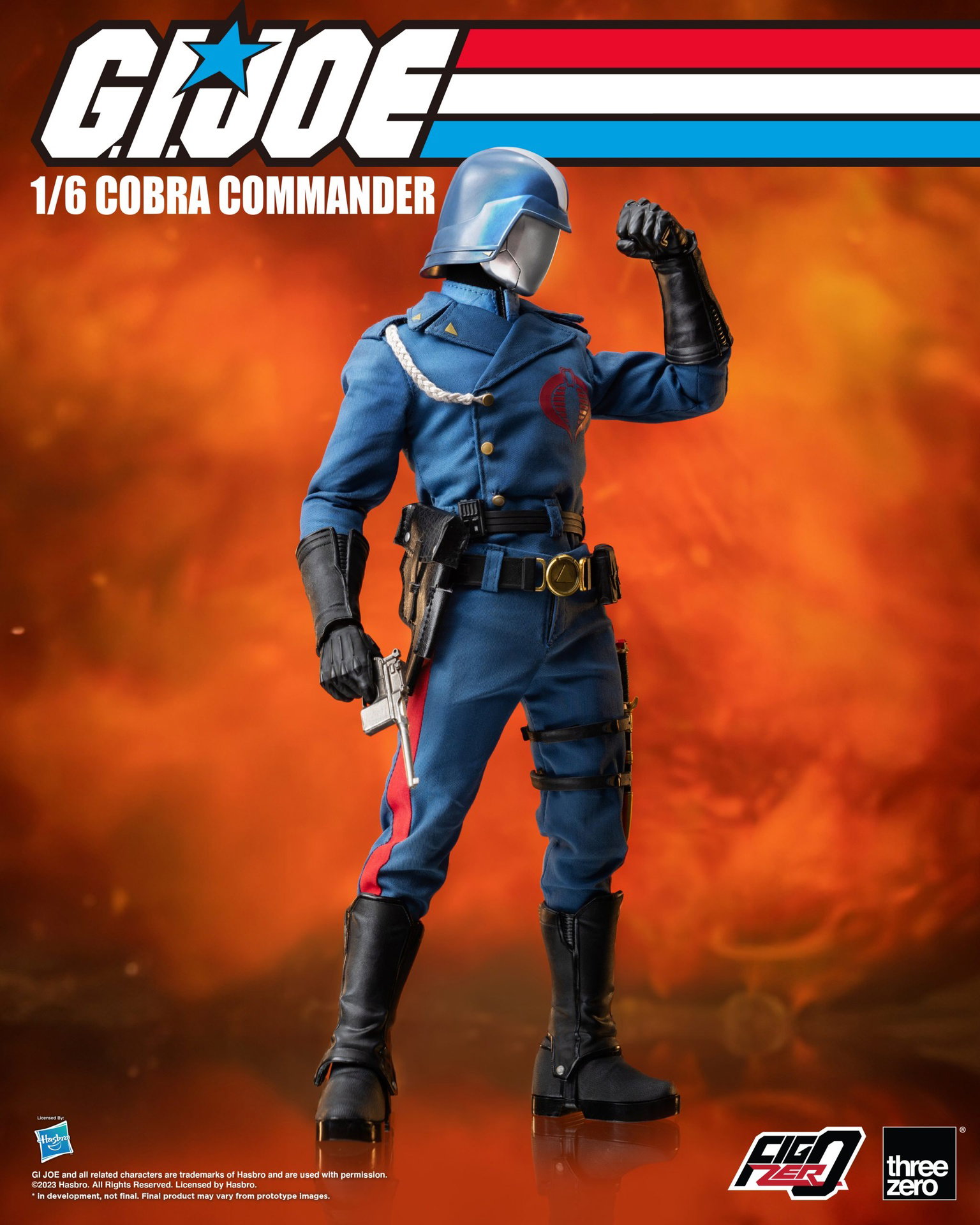 G.I. Joe FigZero 1/6 Cobra Commander image 3