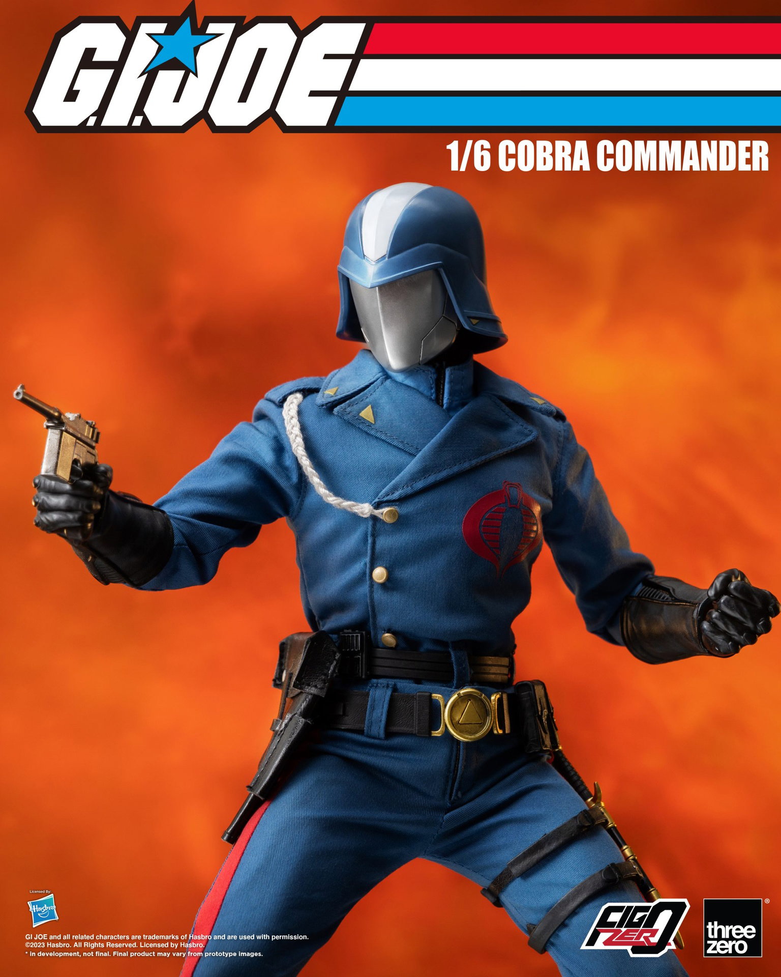 G.I. Joe FigZero 1/6 Cobra Commander image 6
