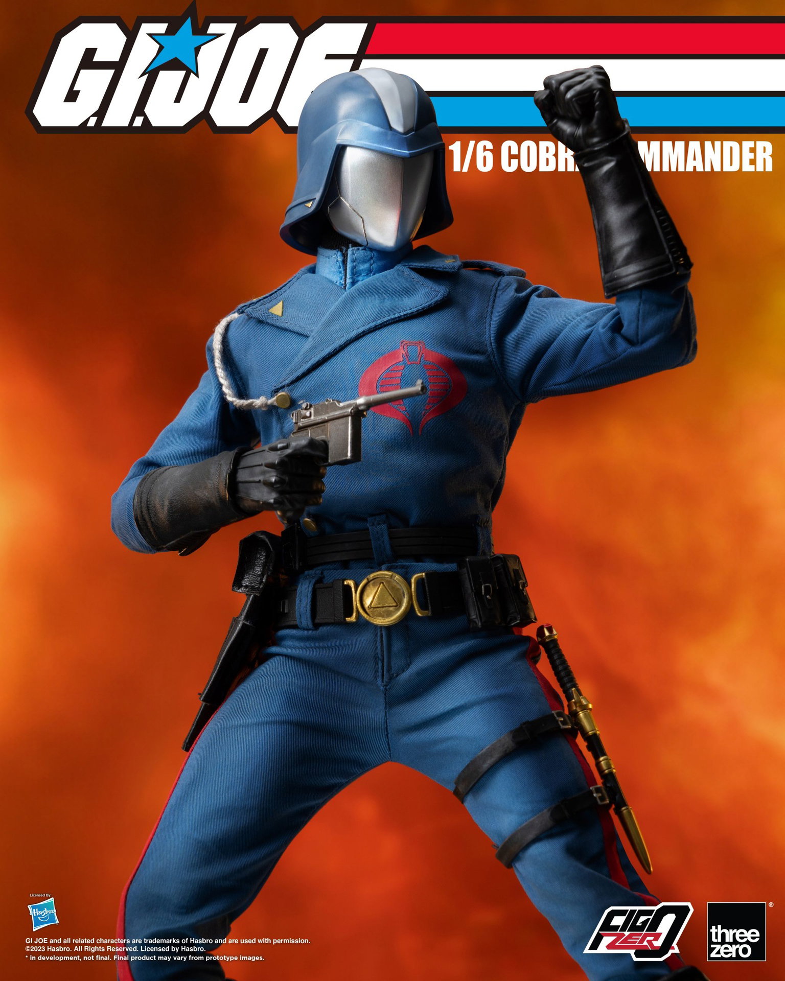 G.I. Joe FigZero 1/6 Cobra Commander image 7