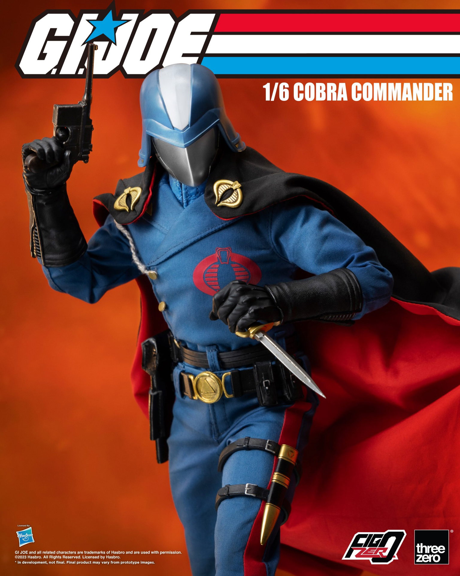 G.I. Joe FigZero 1/6 Cobra Commander image 9