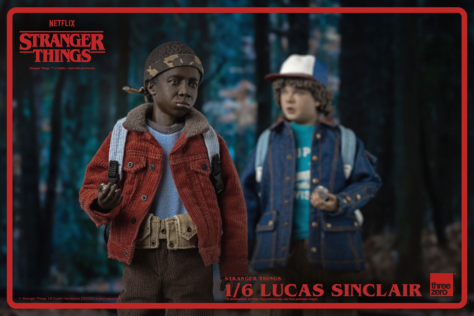 Stranger Things 1/6 Lucas Sinclair image 3