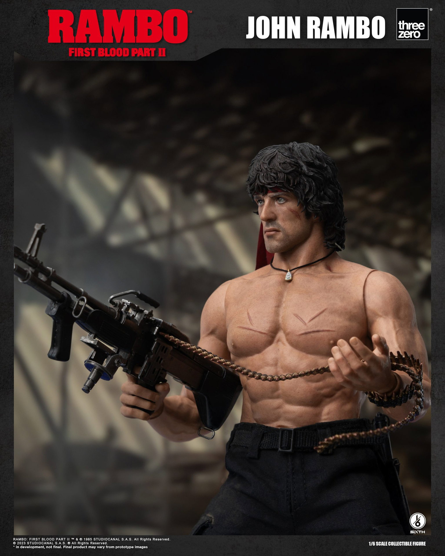 Rambo: First Blood Part II 1/6 John Rambo image 8
