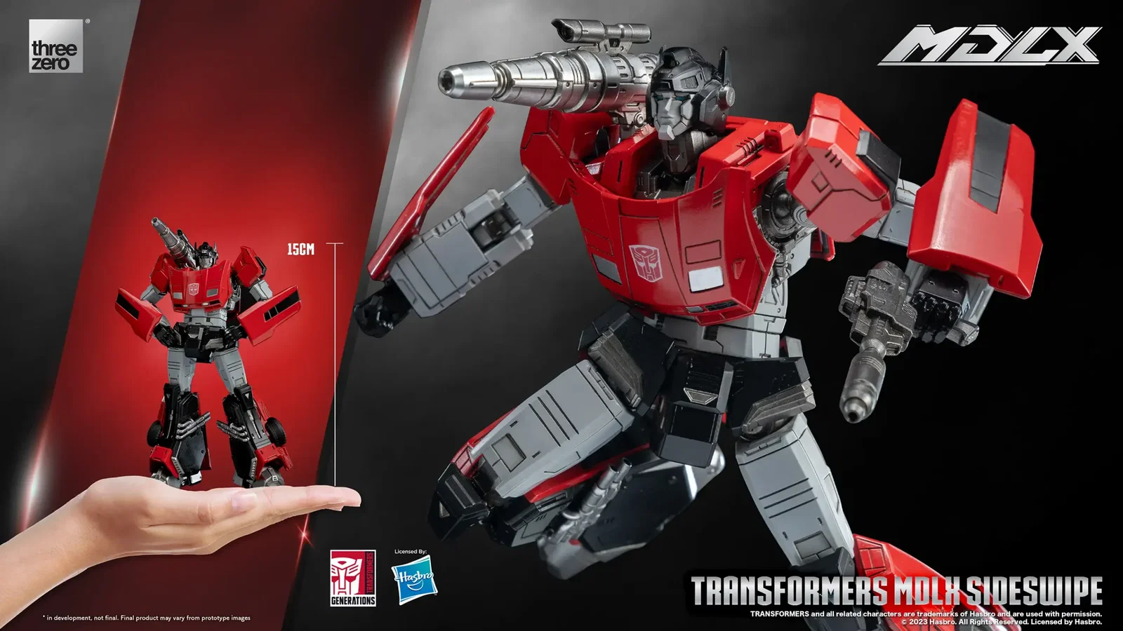 Transformers MDLX Sideswipe image 3