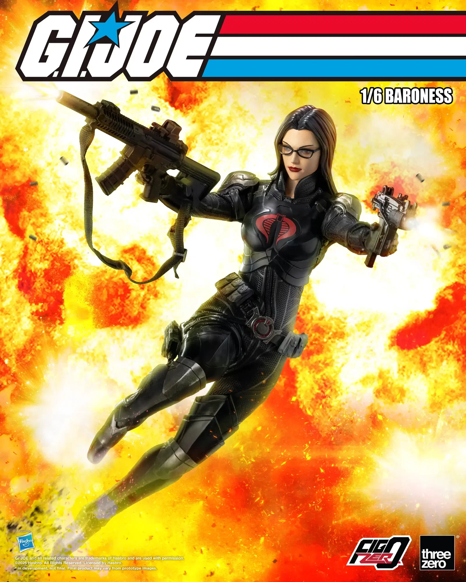 G.I. Joe FigZero 1/6 Baroness image 3
