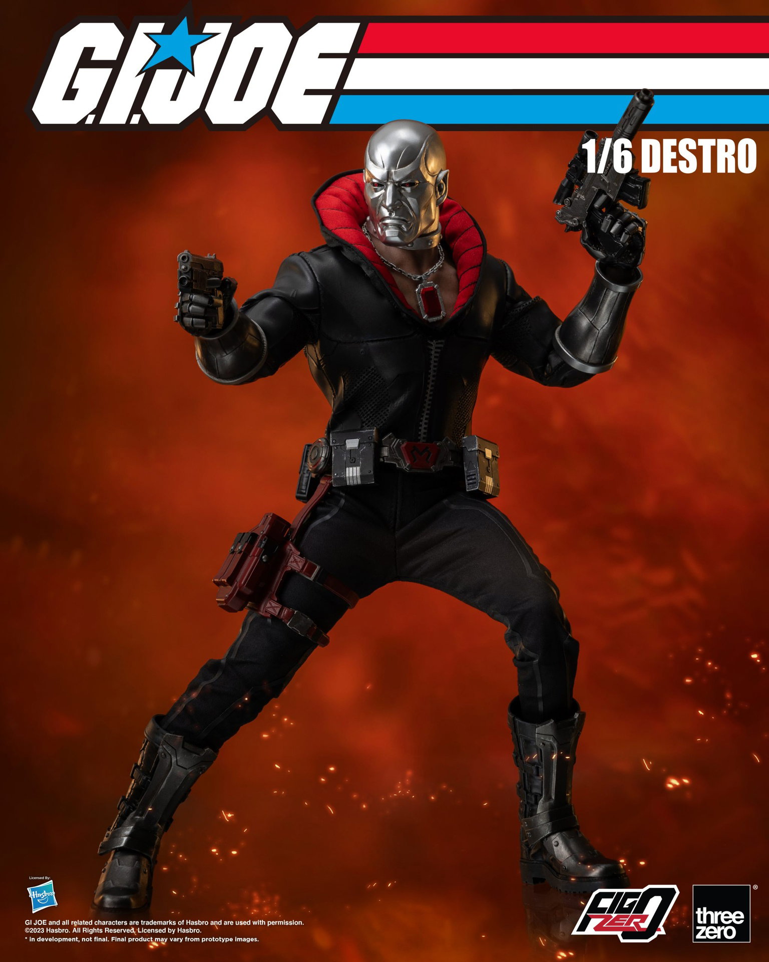 G.I. Joe FigZero 1/6 Destro image 10