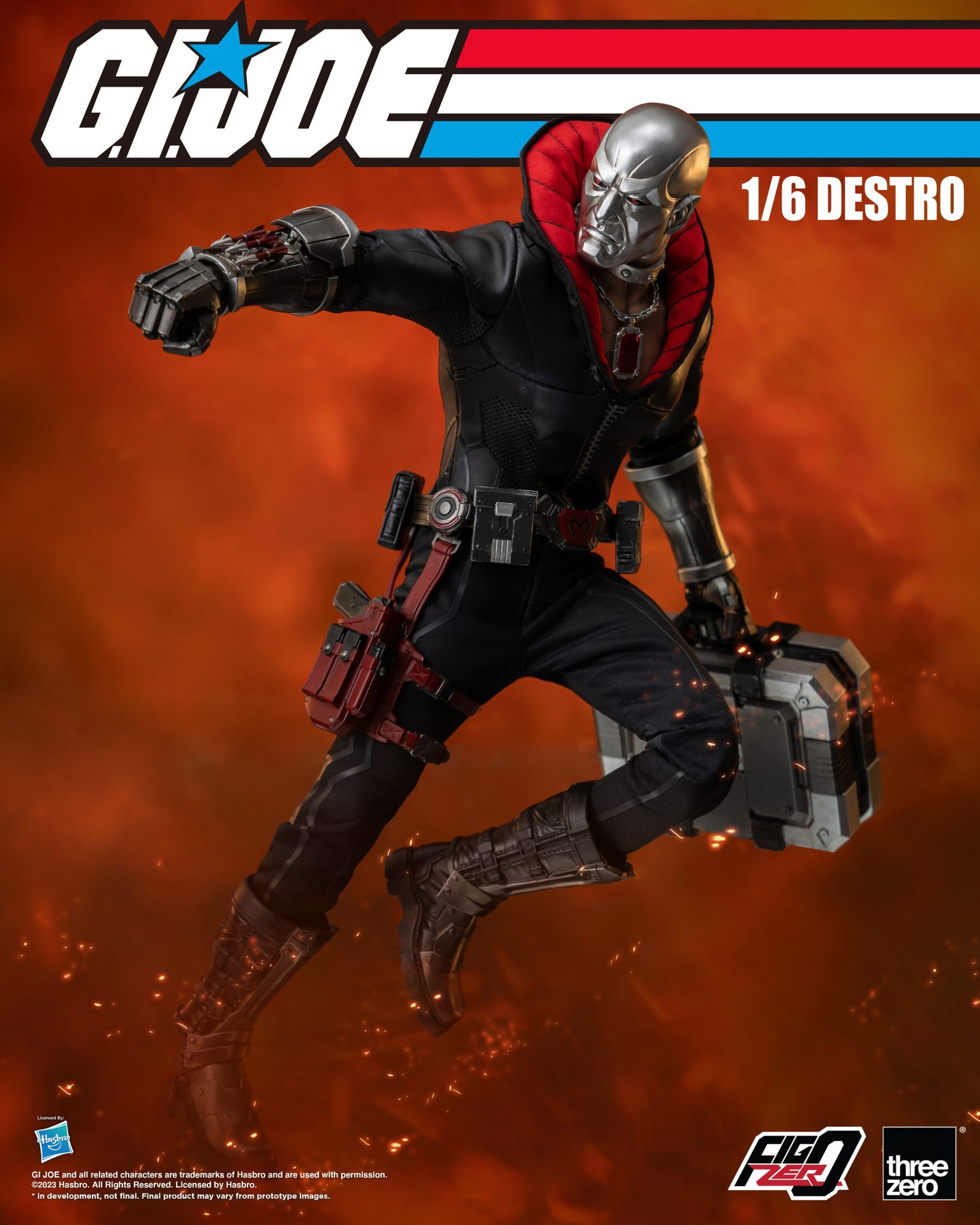 G.I. Joe FigZero 1/6 Destro image 5