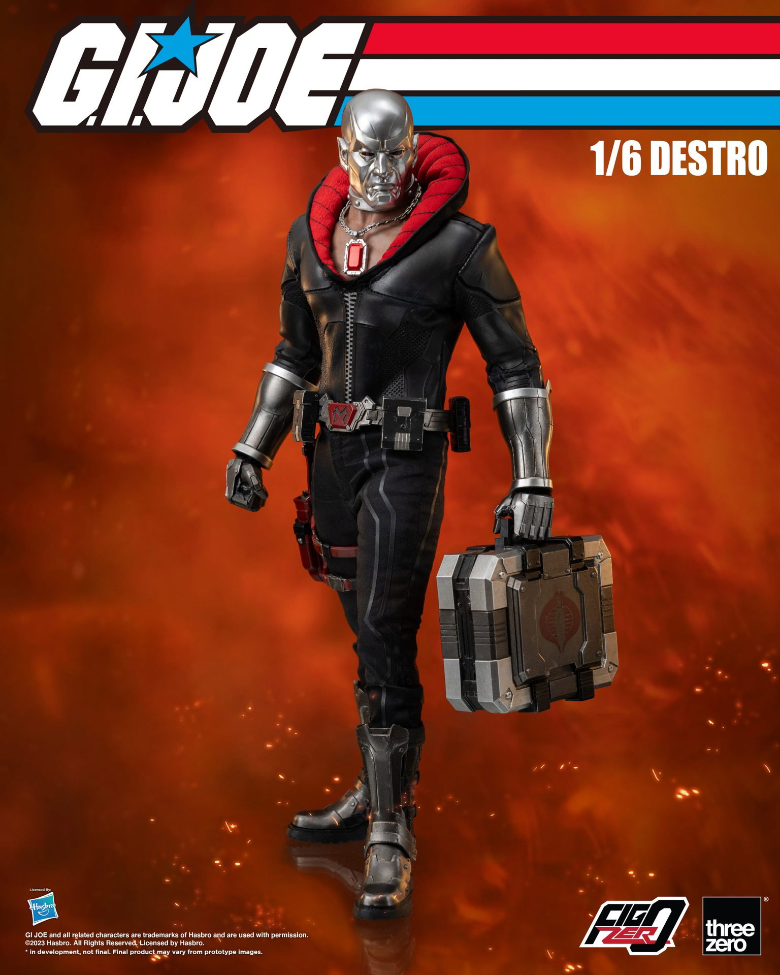 G.I. Joe FigZero 1/6 Destro image 6