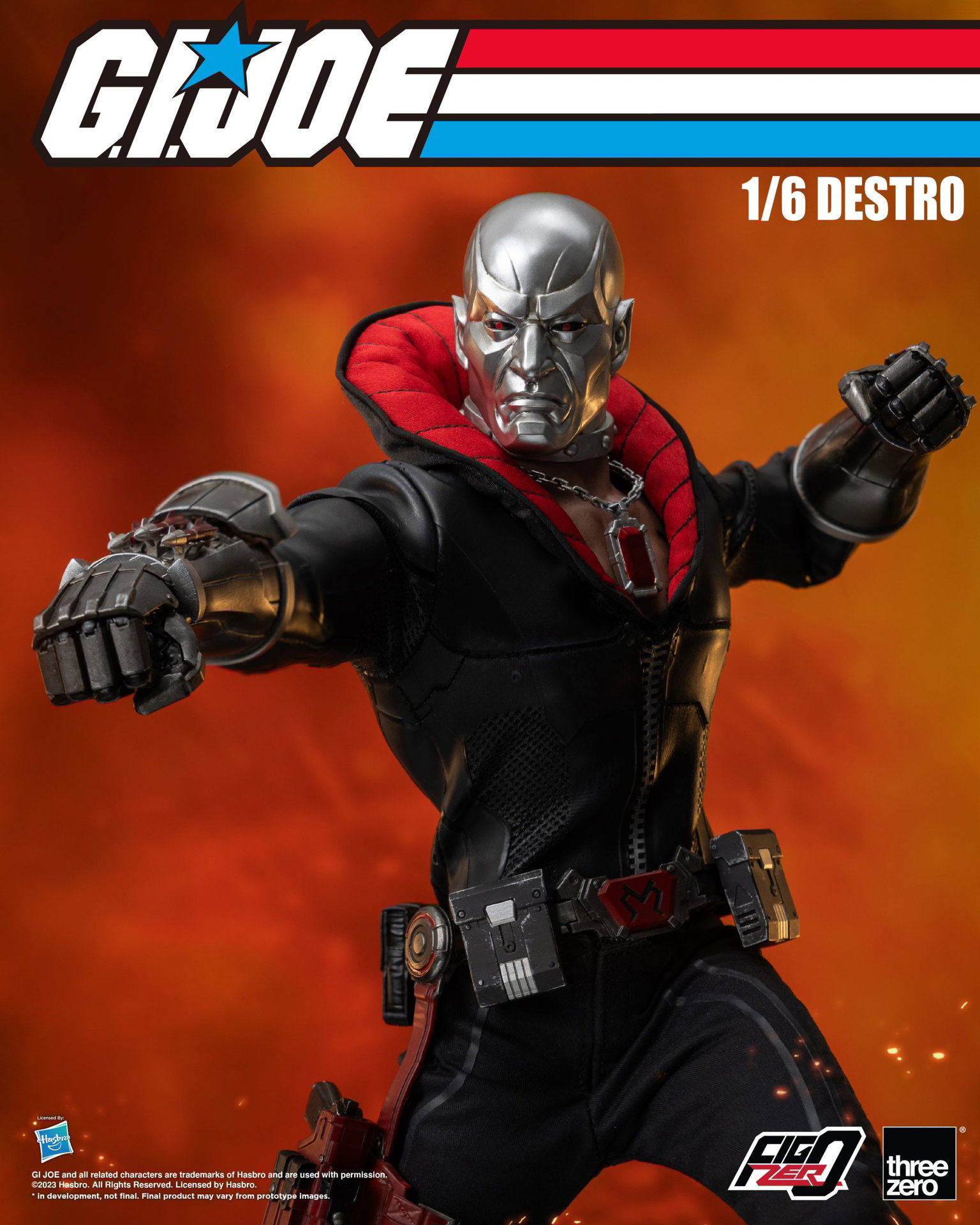 G.I. Joe FigZero 1/6 Destro image 7