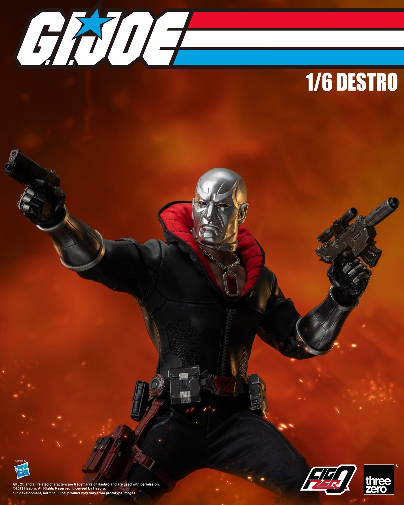 G.I. Joe FigZero 1/6 Destro image 8