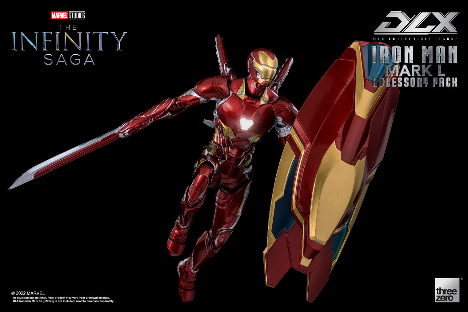 Marvel Studios: The Infinity Saga DLX Iron Man Mark 50 Accessory Pack image 7