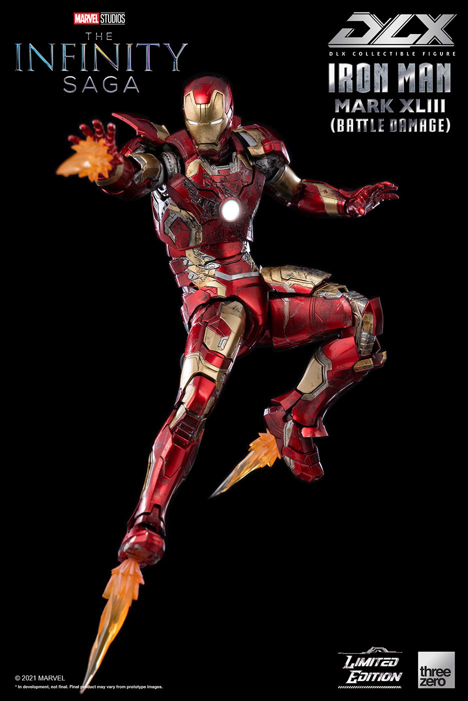 Marvel Studios: The Infinity Saga DLX Iron Man Mark 43 (Battle Damage) image 10