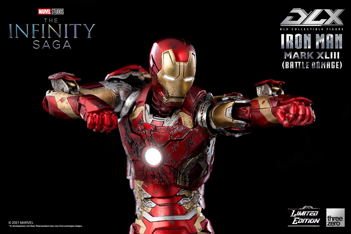Marvel Studios: The Infinity Saga DLX Iron Man Mark 43 (Battle Damage) image 3