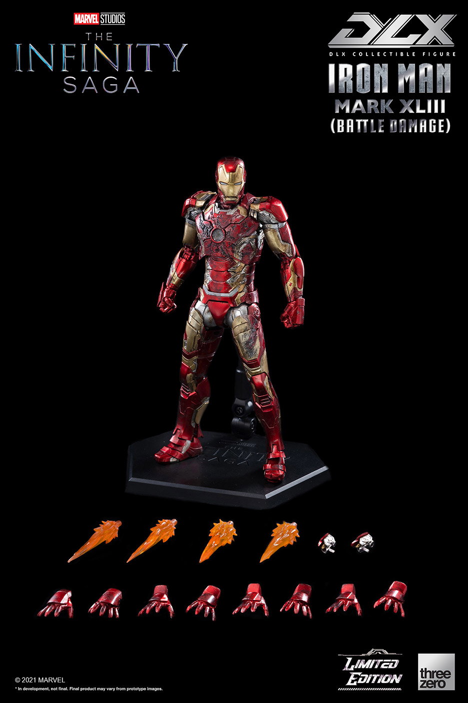 Marvel Studios: The Infinity Saga DLX Iron Man Mark 43 (Battle Damage) image 4