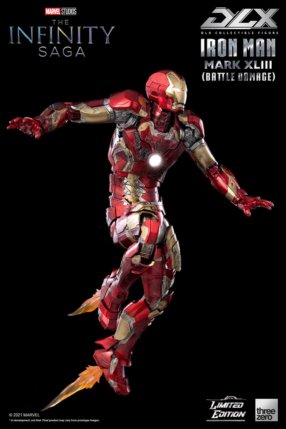 Marvel Studios: The Infinity Saga DLX Iron Man Mark 43 (Battle Damage) image 8