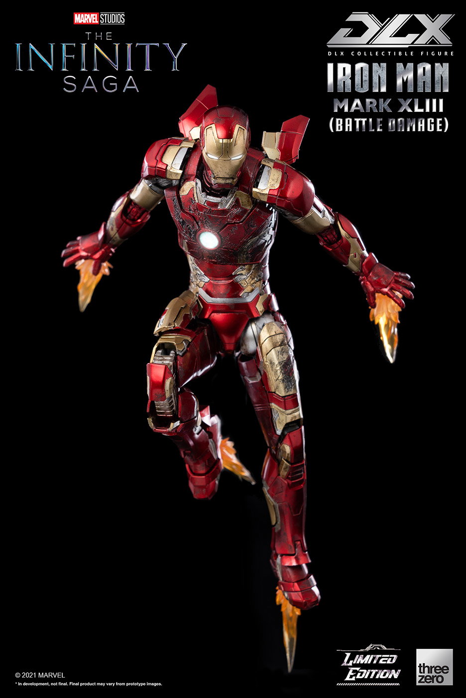 Marvel Studios: The Infinity Saga DLX Iron Man Mark 43 (Battle Damage) image 9