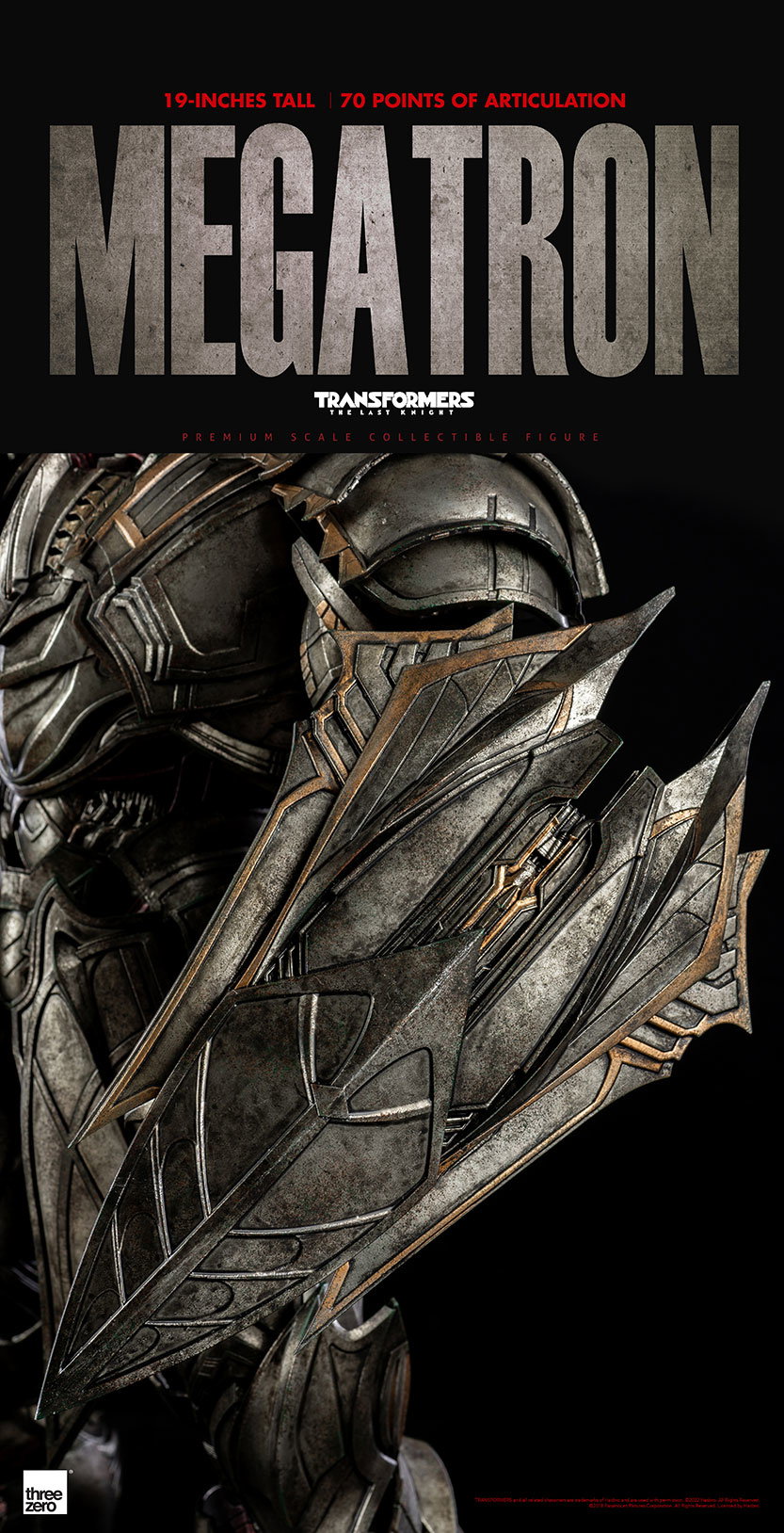 Transformers : The Last Knight PREMIUM Megatron (Deluxe Edition) image 4