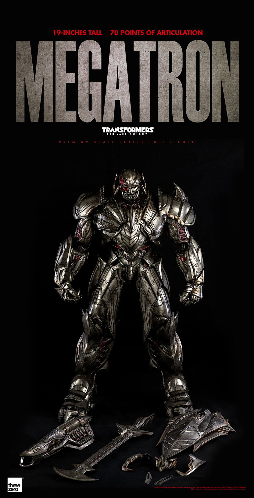 Transformers : The Last Knight PREMIUM Megatron (Deluxe Edition) image 6
