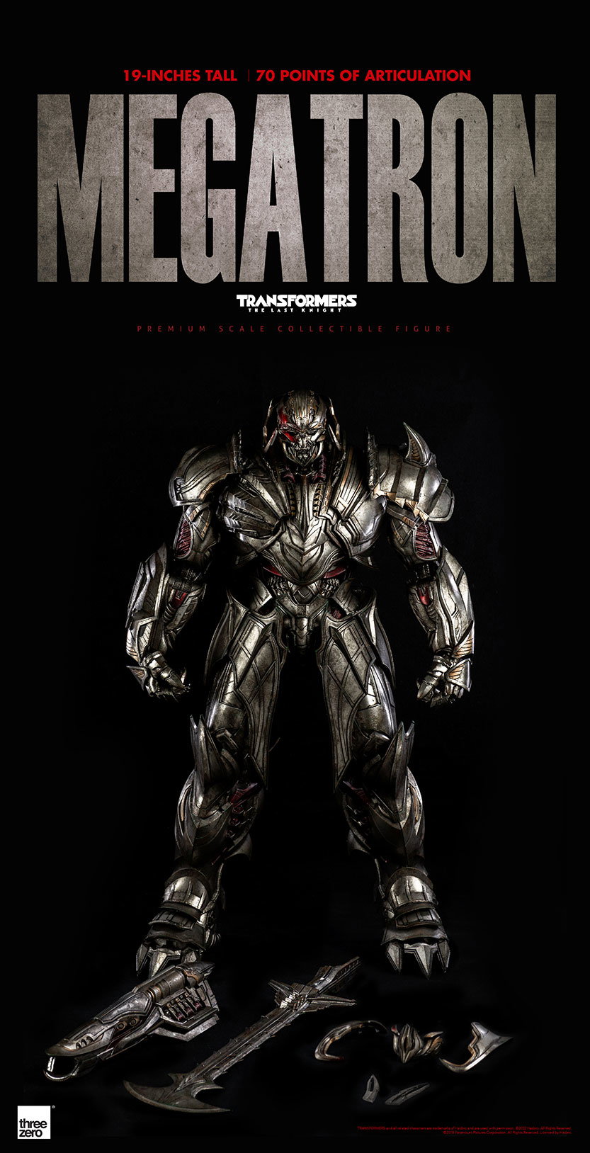 Transformers : The Last Knight PREMIUM Megatron (Deluxe Edition) image 7