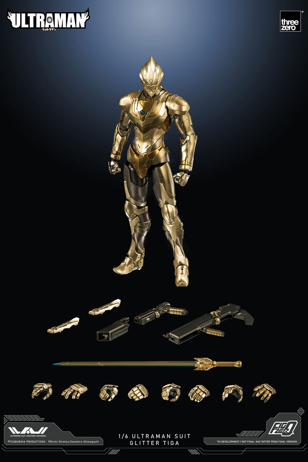 ULTRAMAN FigZero 1/6 ULTRAMAN SUIT GLITTER TIGA image 4