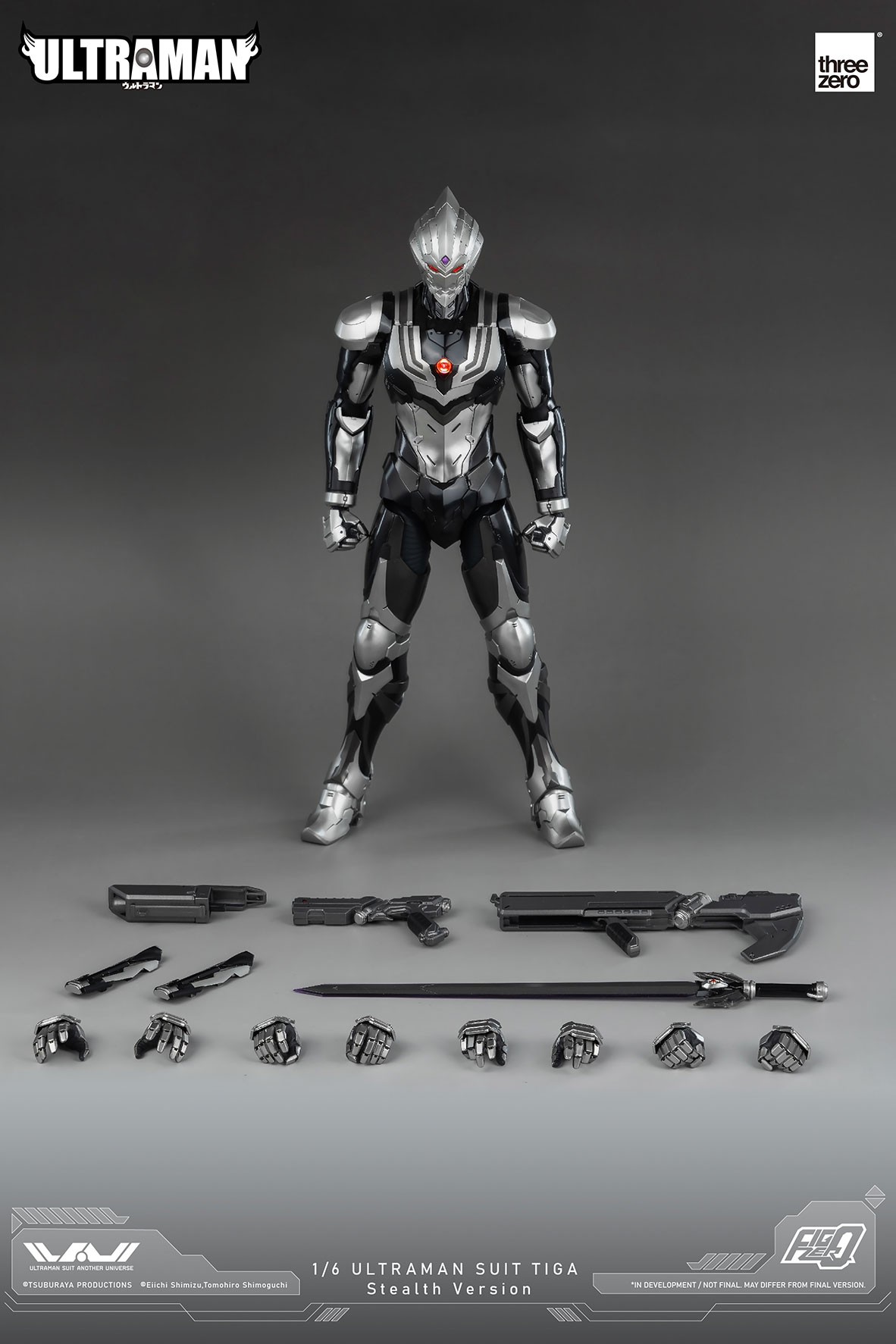 ULTRAMAN FigZero 1/6 ULTRAMAN SUIT TIGA Stealth Version image 2