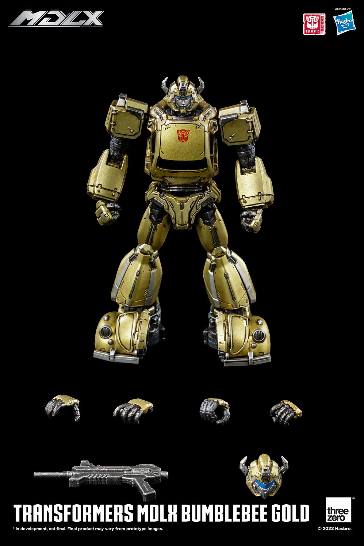 Transformers MDLX Bumblebee (Gold Edition) image 10