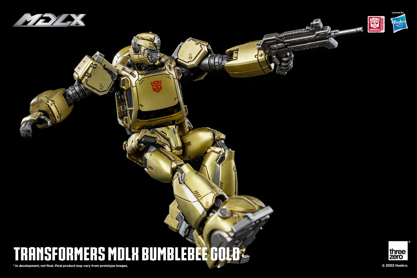 Transformers MDLX Bumblebee (Gold Edition) image 2