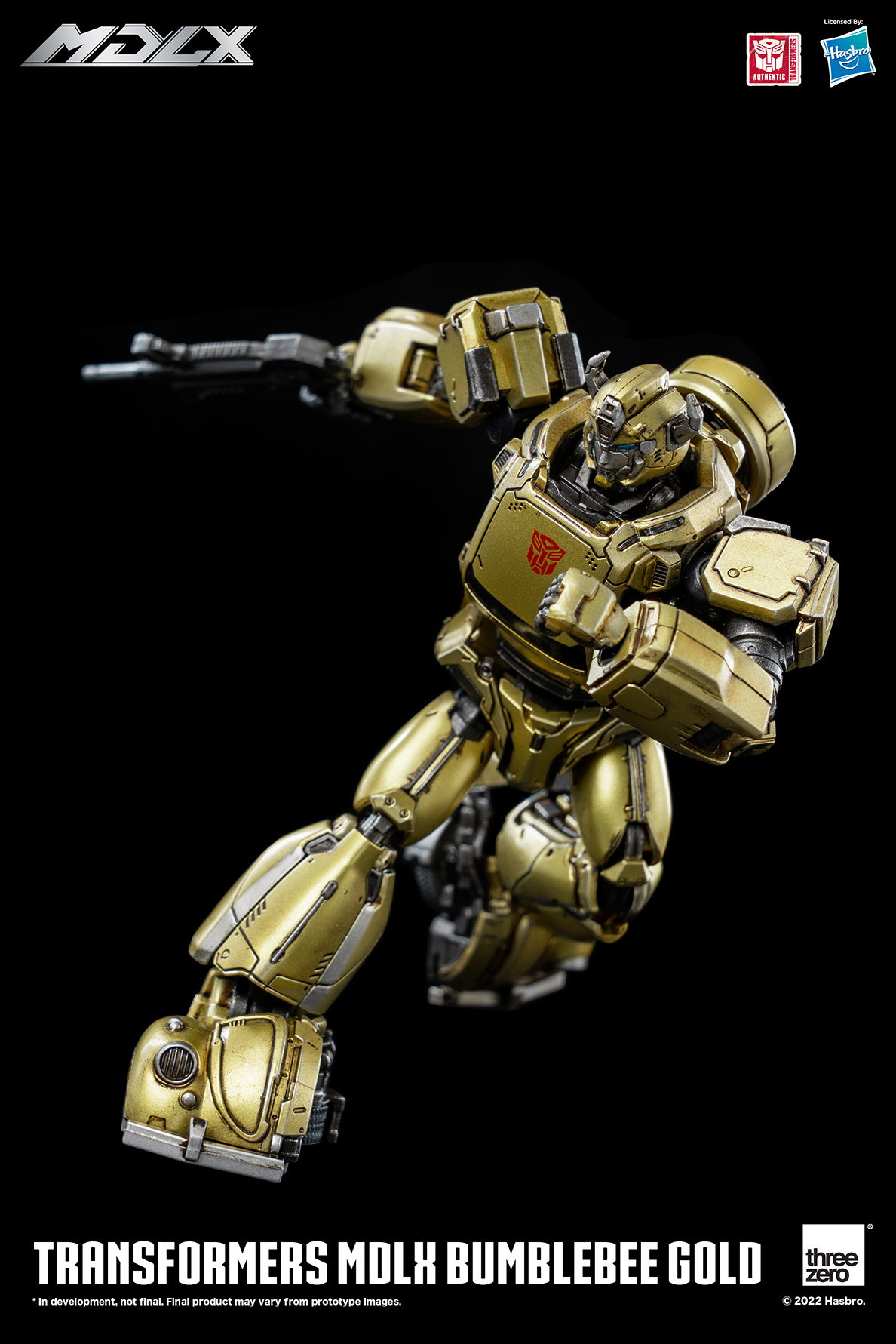 Transformers MDLX Bumblebee (Gold Edition) image 5