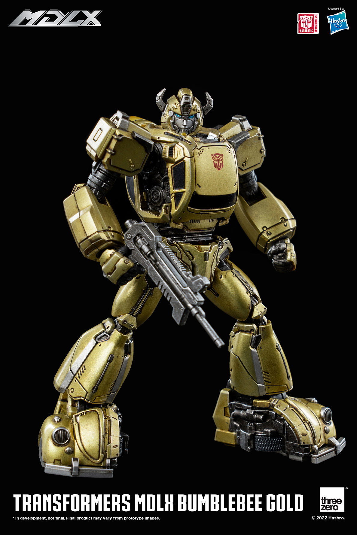 Transformers MDLX Bumblebee (Gold Edition) image 7