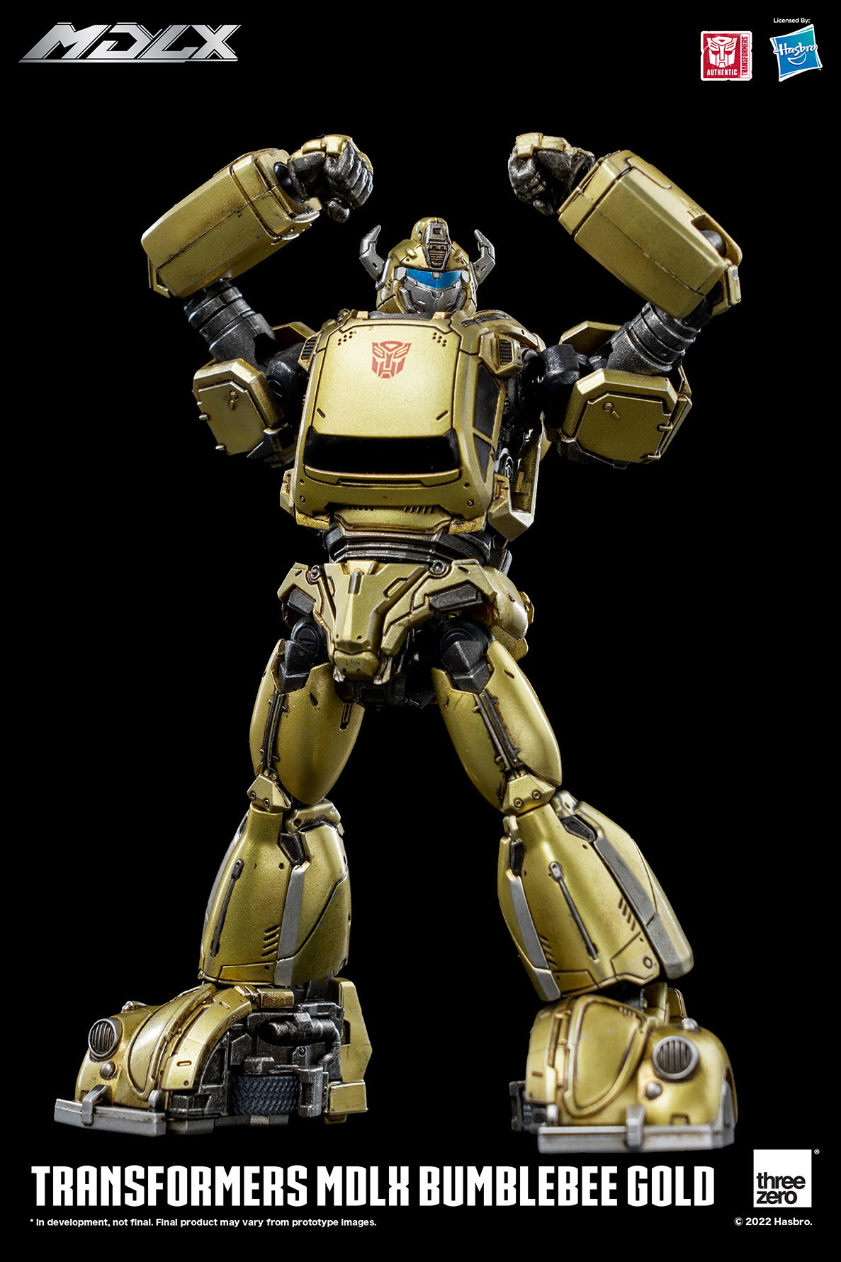 Transformers MDLX Bumblebee (Gold Edition) image 8