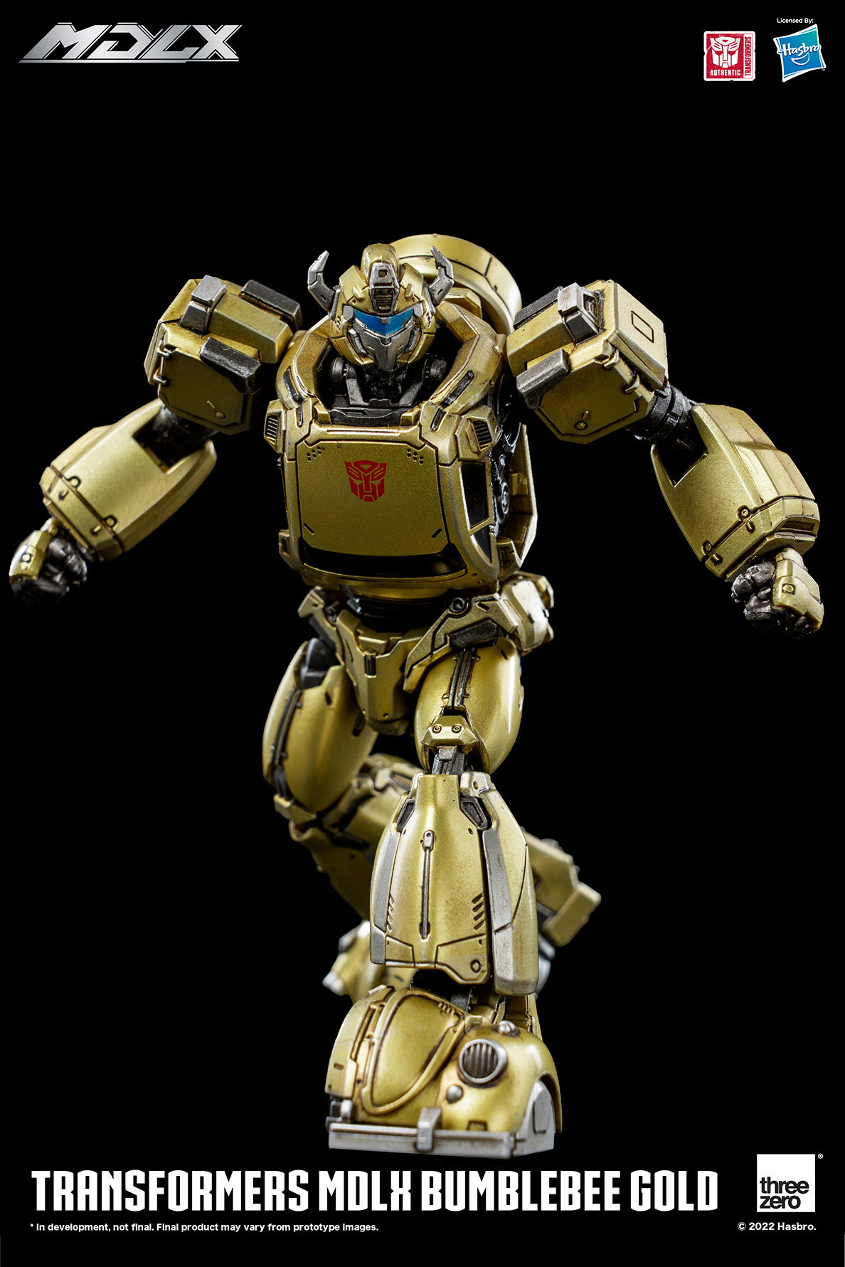 Transformers MDLX Bumblebee (Gold Edition) image 9