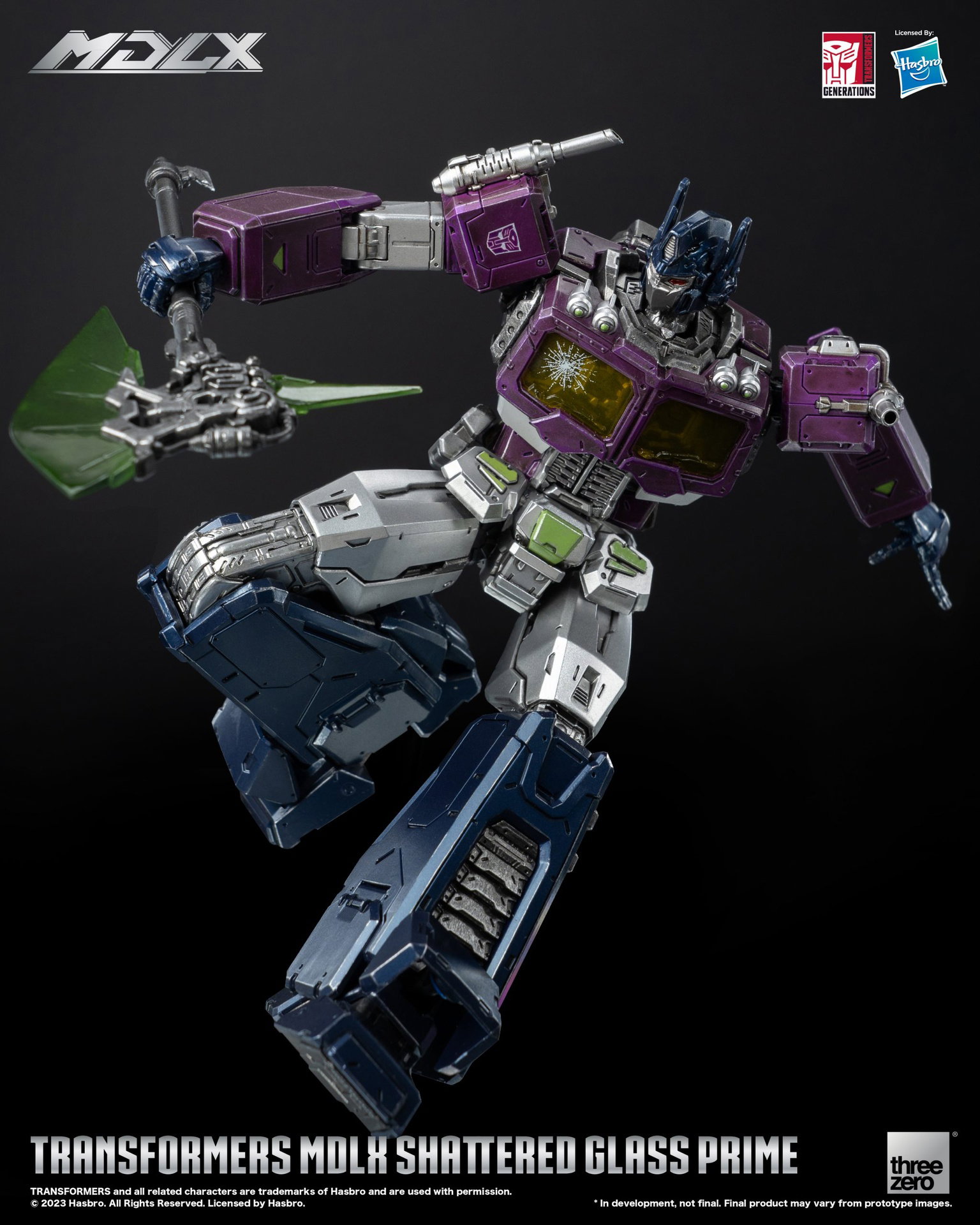 Transformers MDLX Shattered Glass Optimus Prime image 10