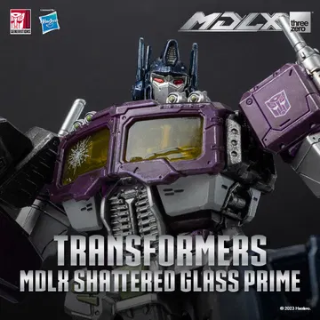 Transformers MDLX Shattered Glass Optimus Prime