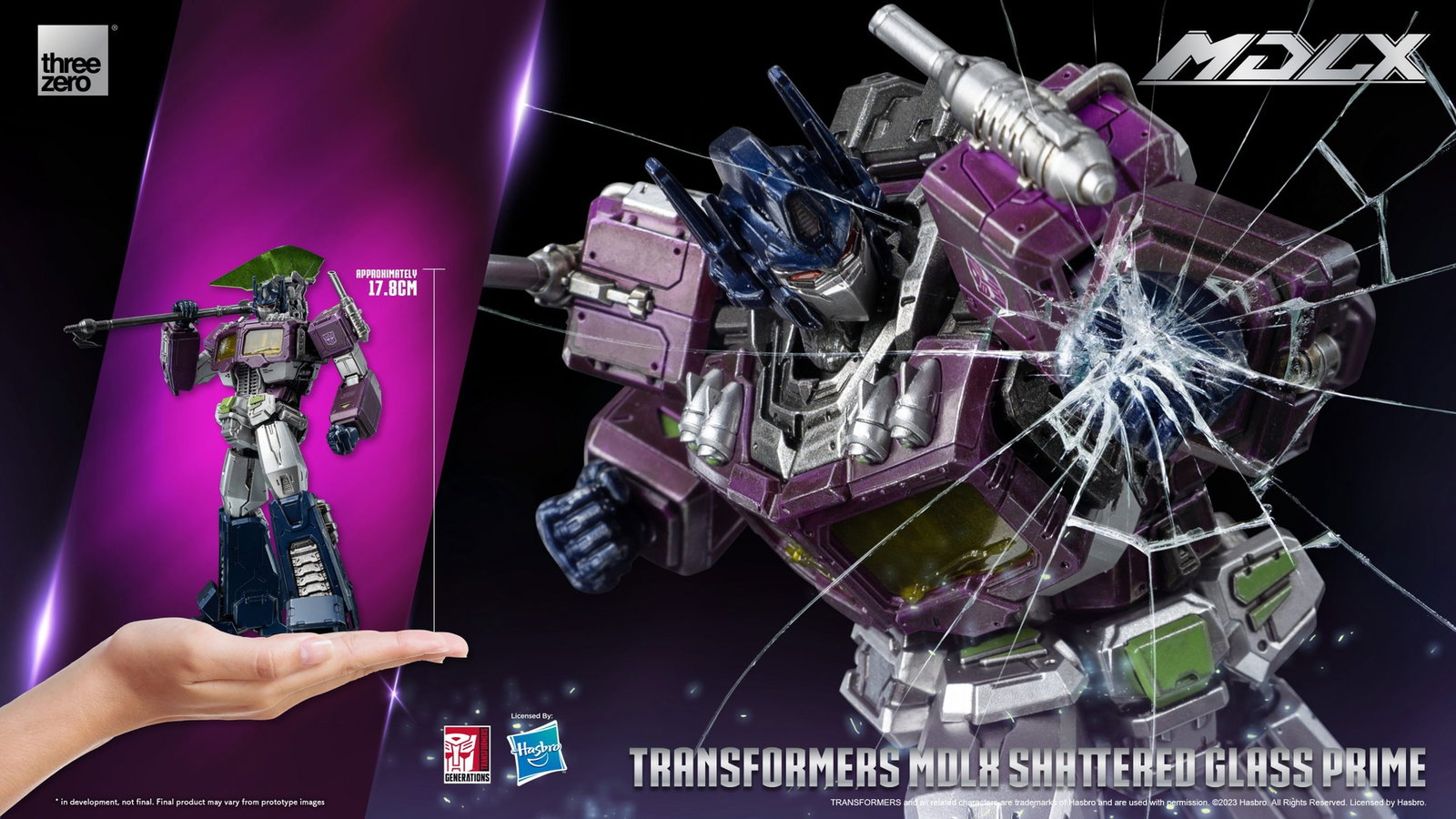Transformers MDLX Shattered Glass Optimus Prime image 2