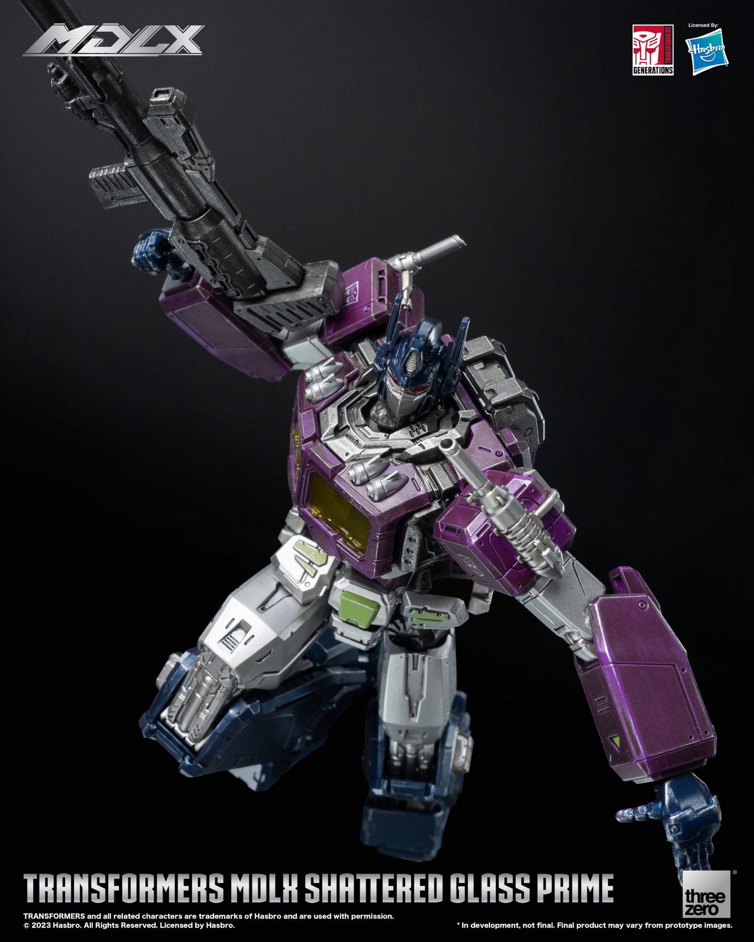 Transformers MDLX Shattered Glass Optimus Prime image 4