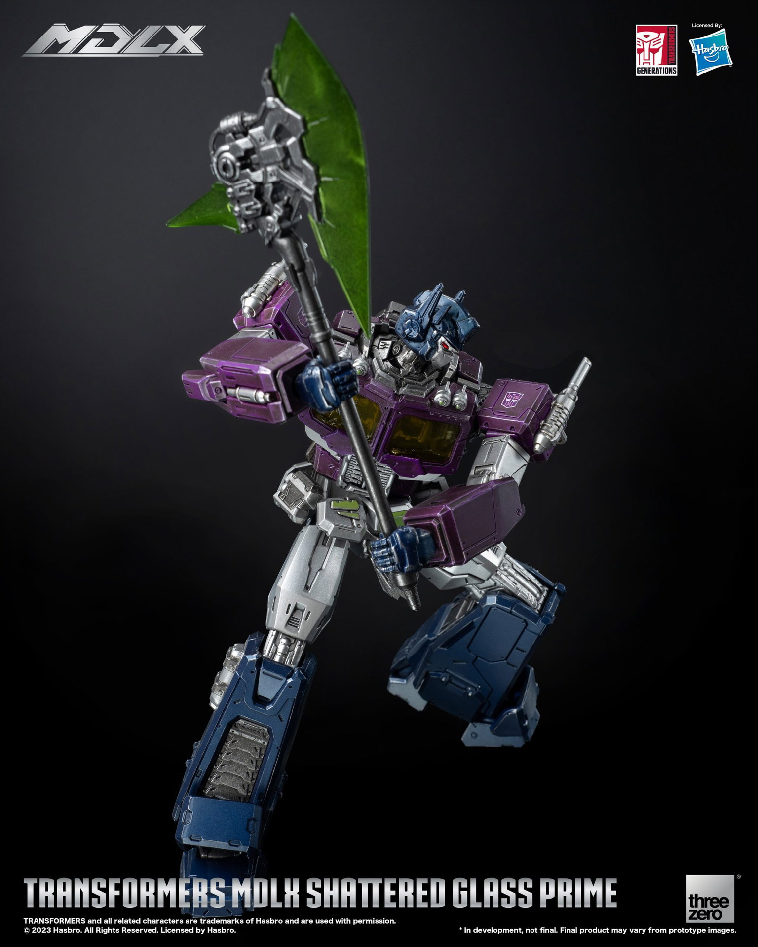 Transformers MDLX Shattered Glass Optimus Prime image 6