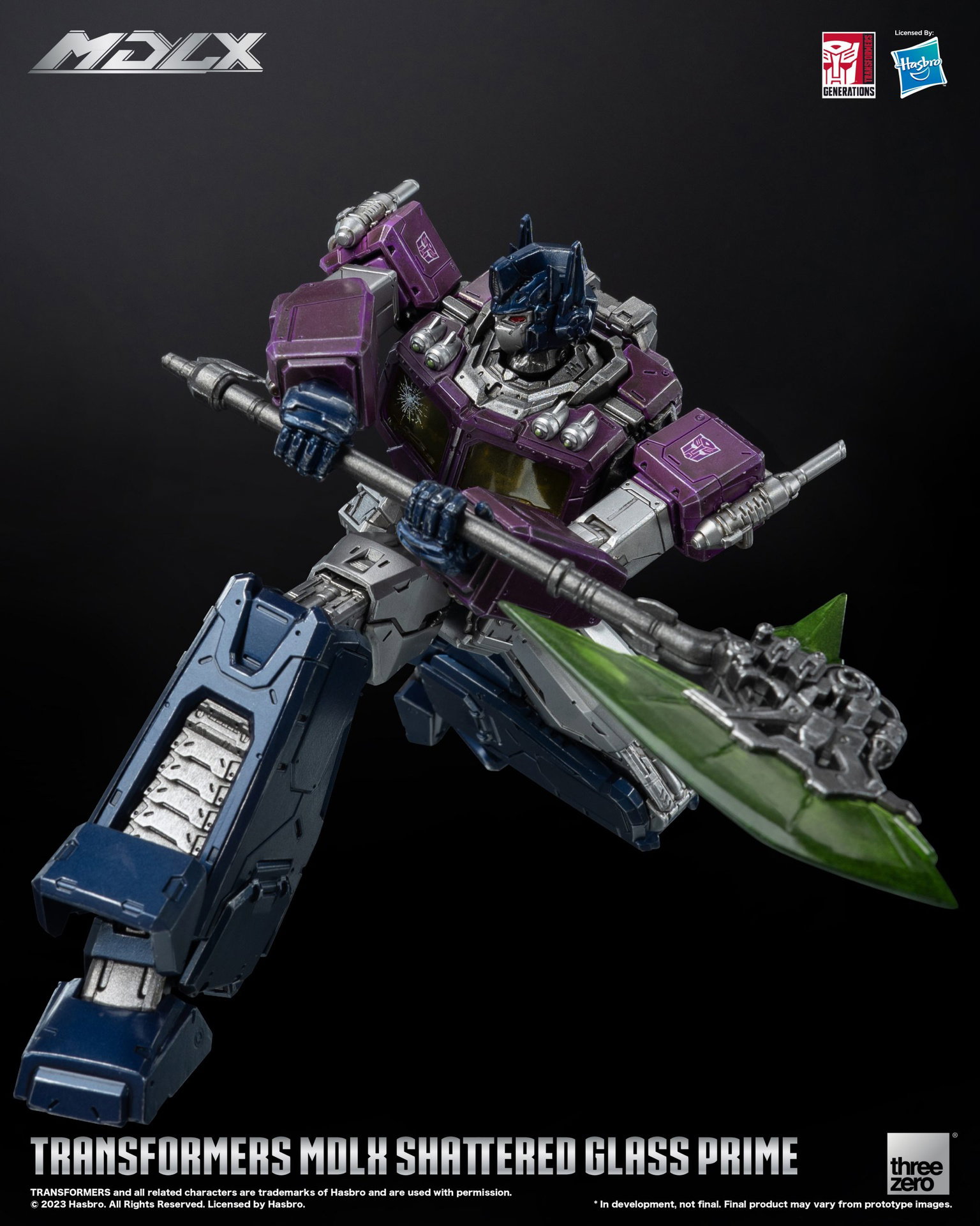 Transformers MDLX Shattered Glass Optimus Prime image 8