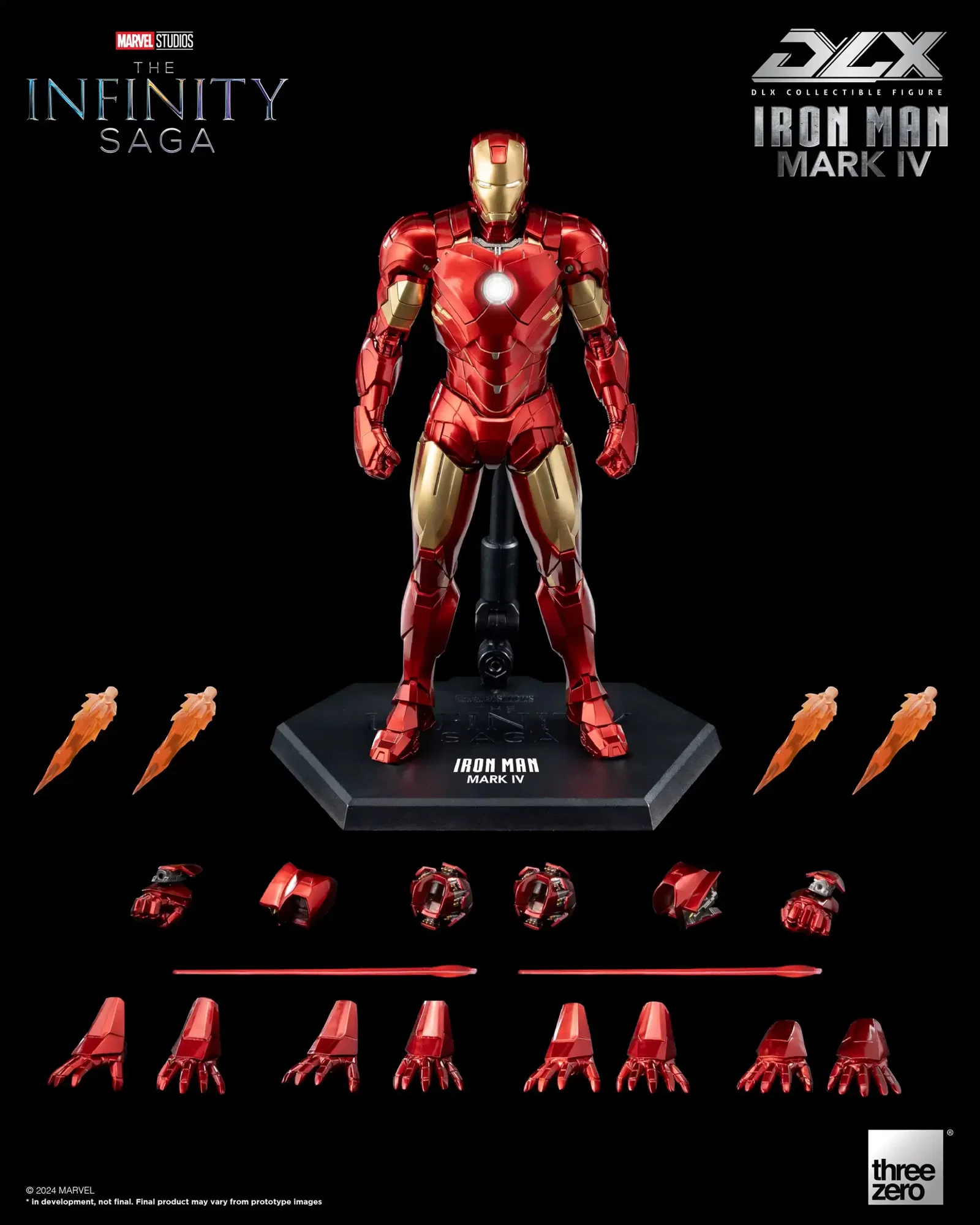 Marvel Studios: The Infinity Saga DLX Iron Man Mark 4 image 3