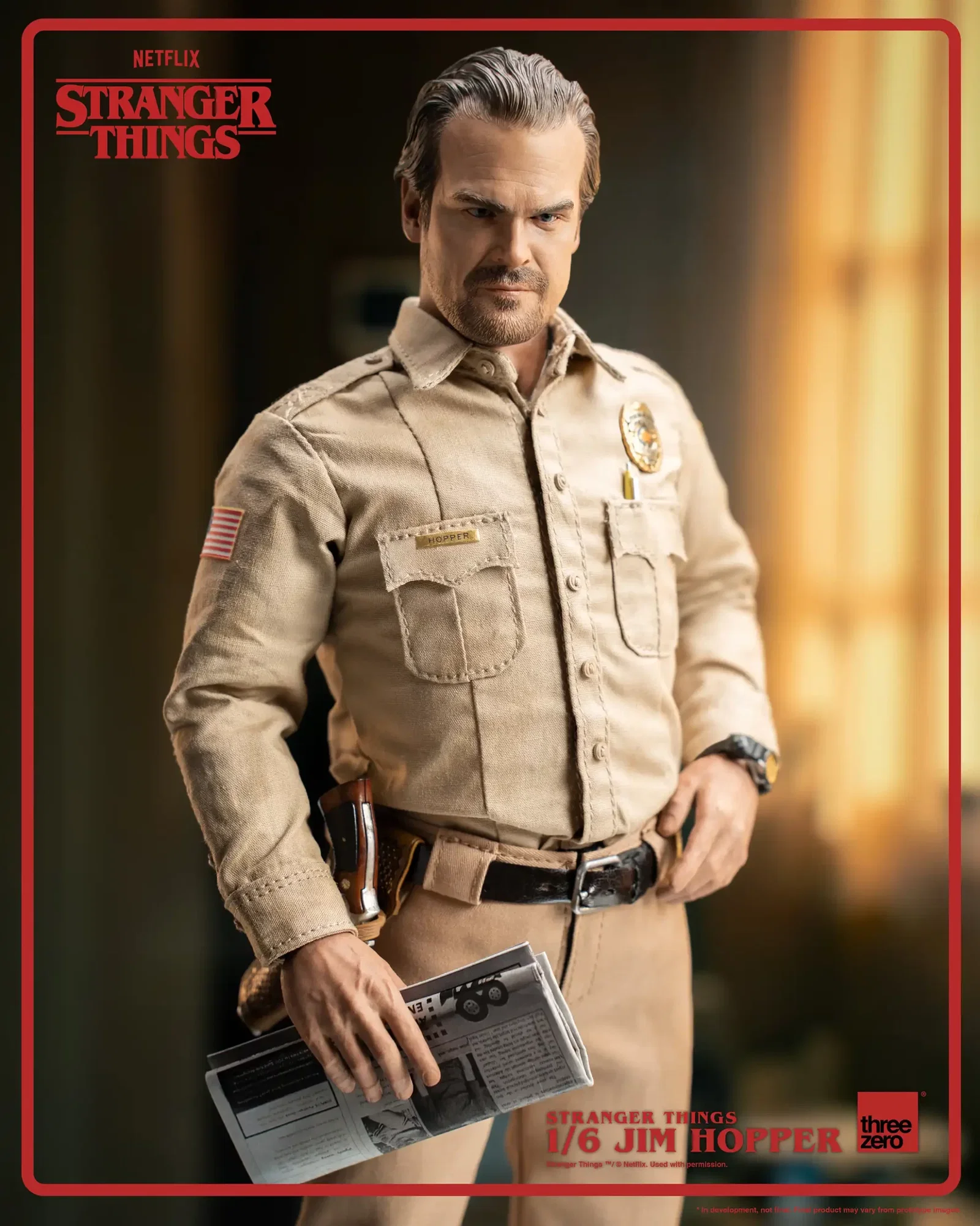Stranger Things 1/6 Jim Hopper (Season 1) image 4