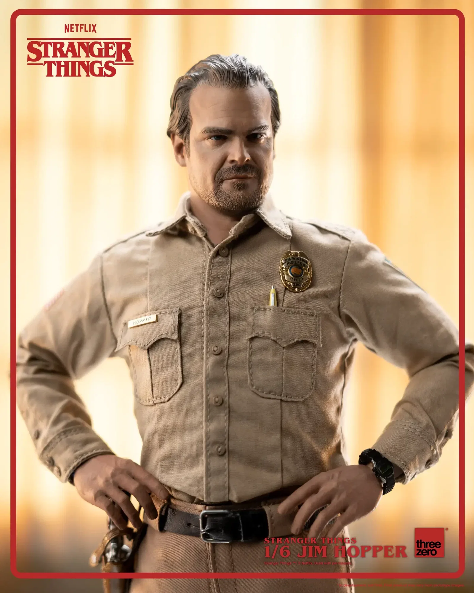 Stranger Things 1/6 Jim Hopper (Season 1) image 9