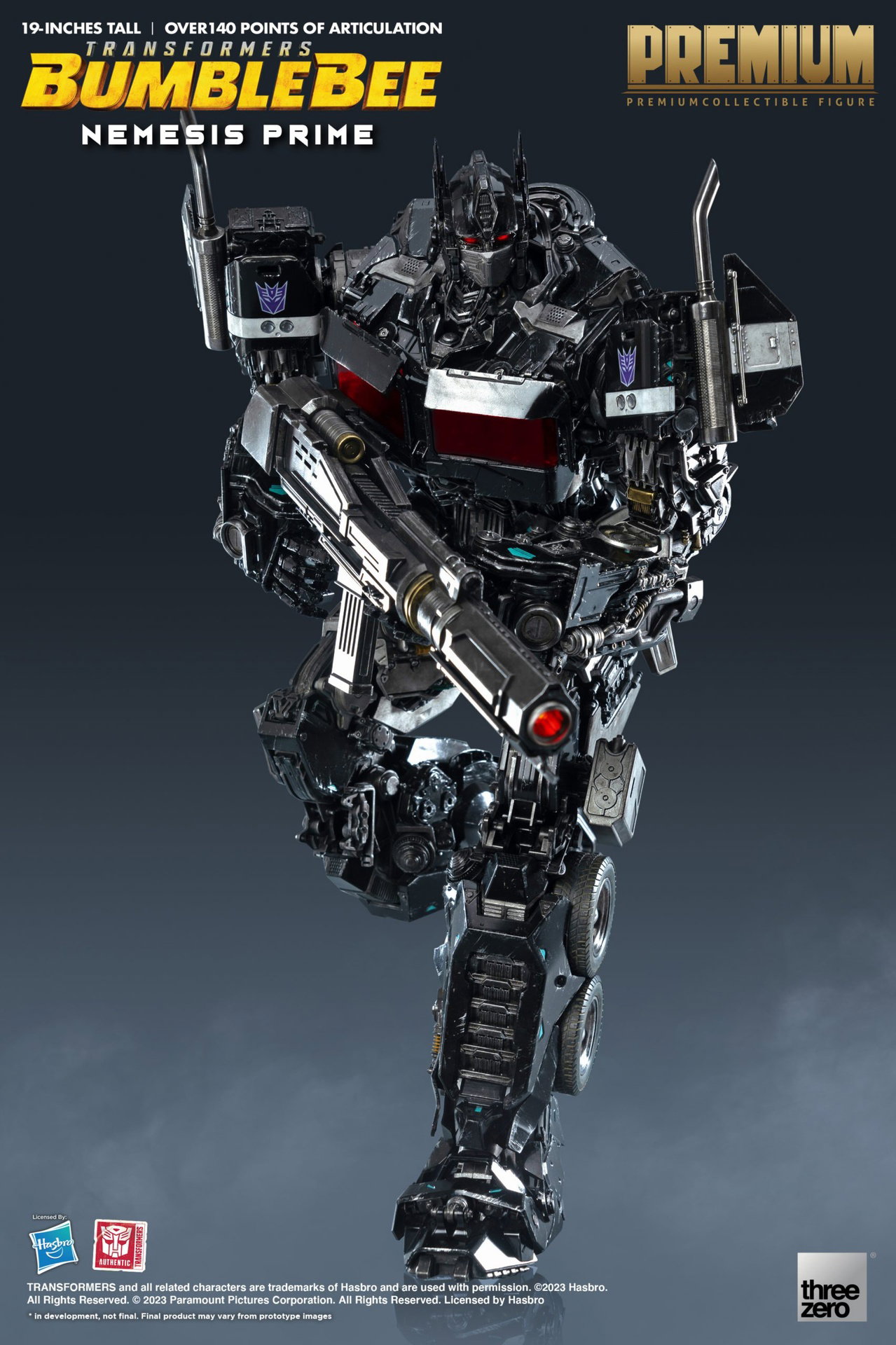 Transformers: Bumblebee PREMIUM Nemesis Prime image 2