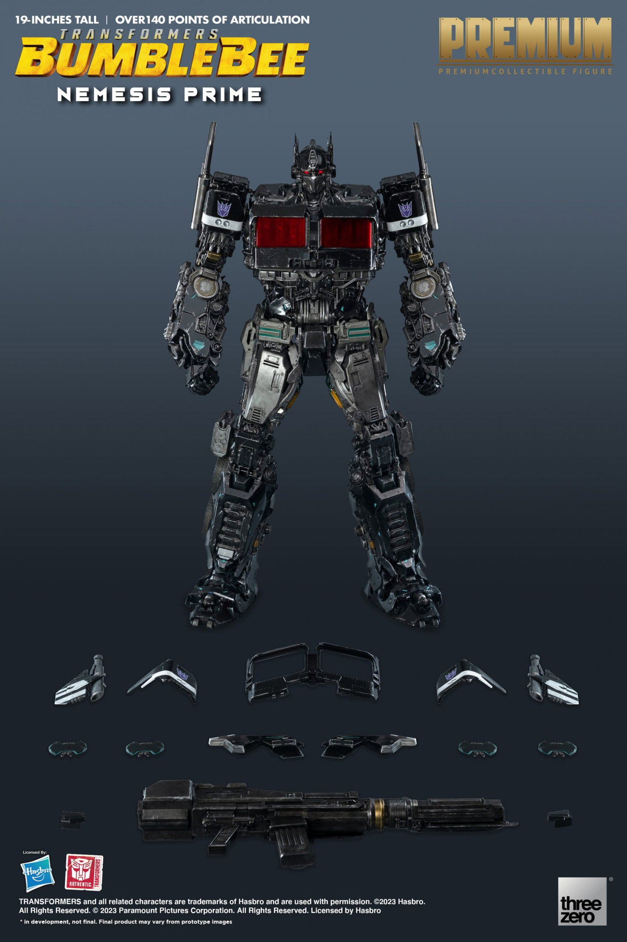 Transformers: Bumblebee PREMIUM Nemesis Prime image 5