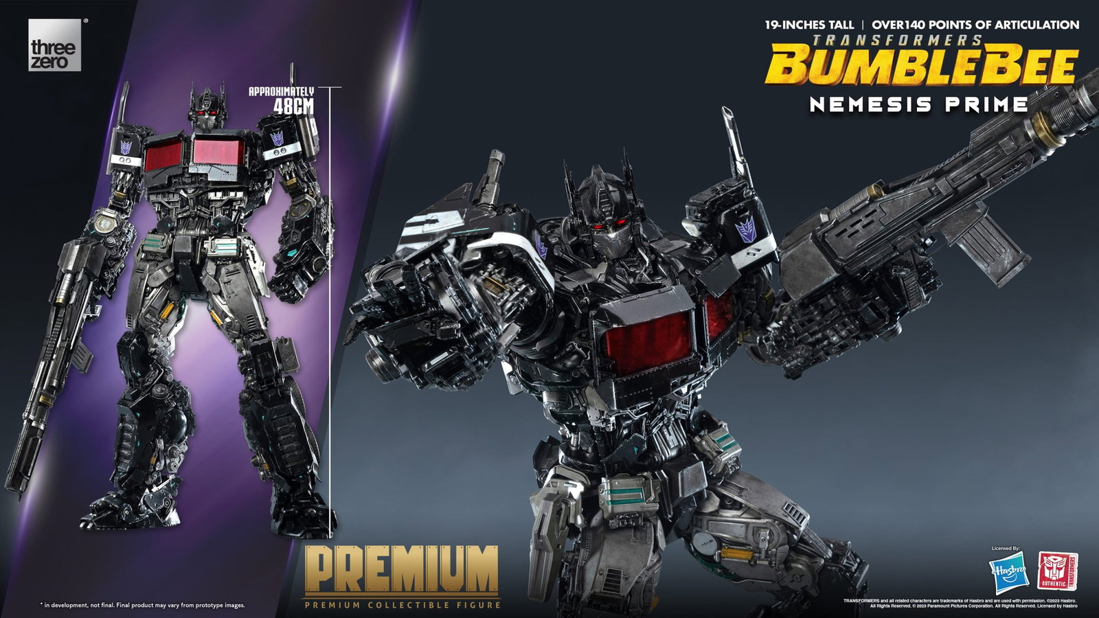 Transformers: Bumblebee PREMIUM Nemesis Prime image 6