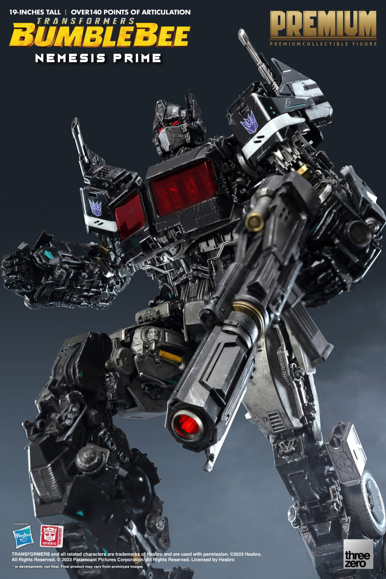 Transformers: Bumblebee PREMIUM Nemesis Prime image 8