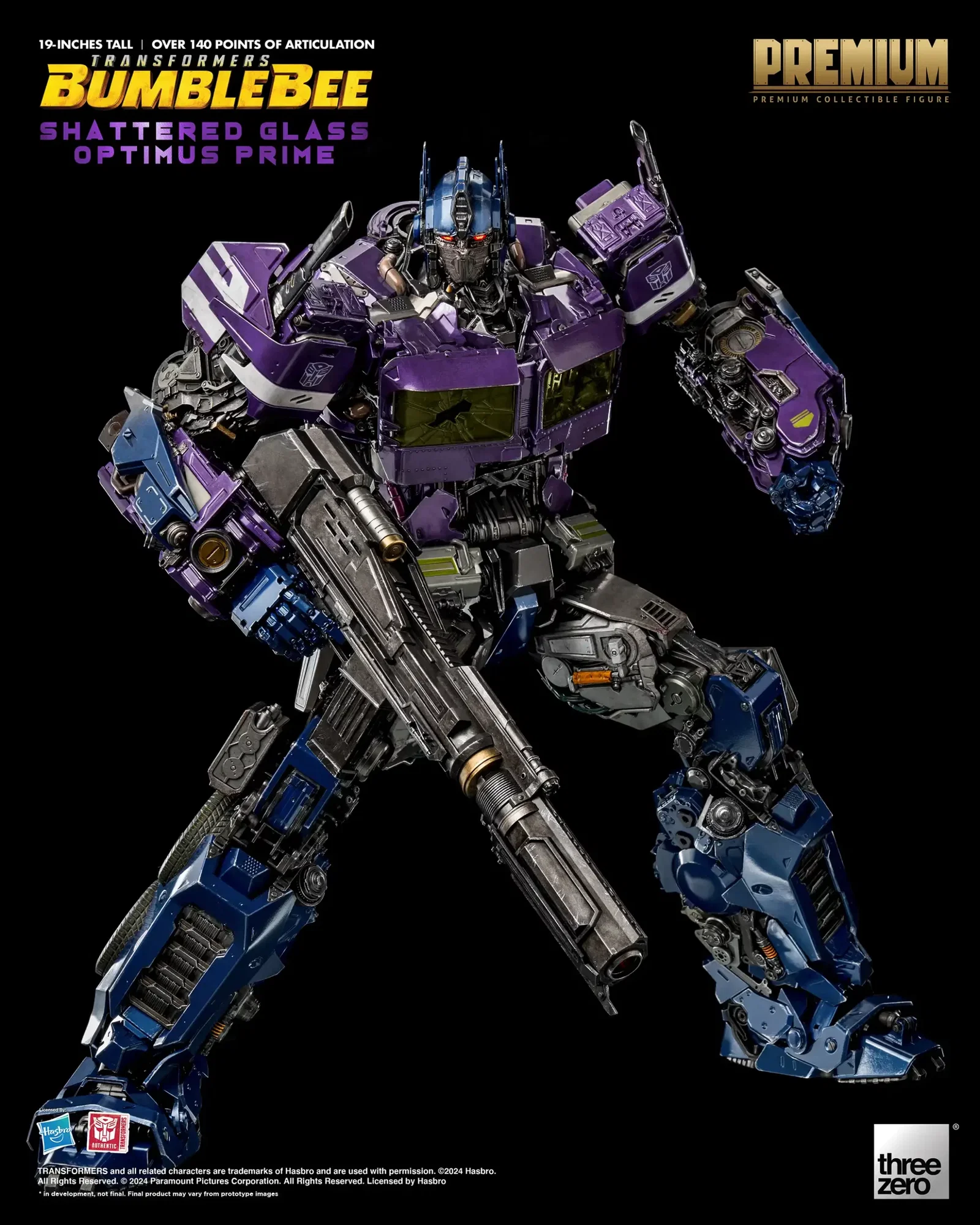 Transformers: Bumblebee PREMIUM Shattered Glass Optimus Prime image 4