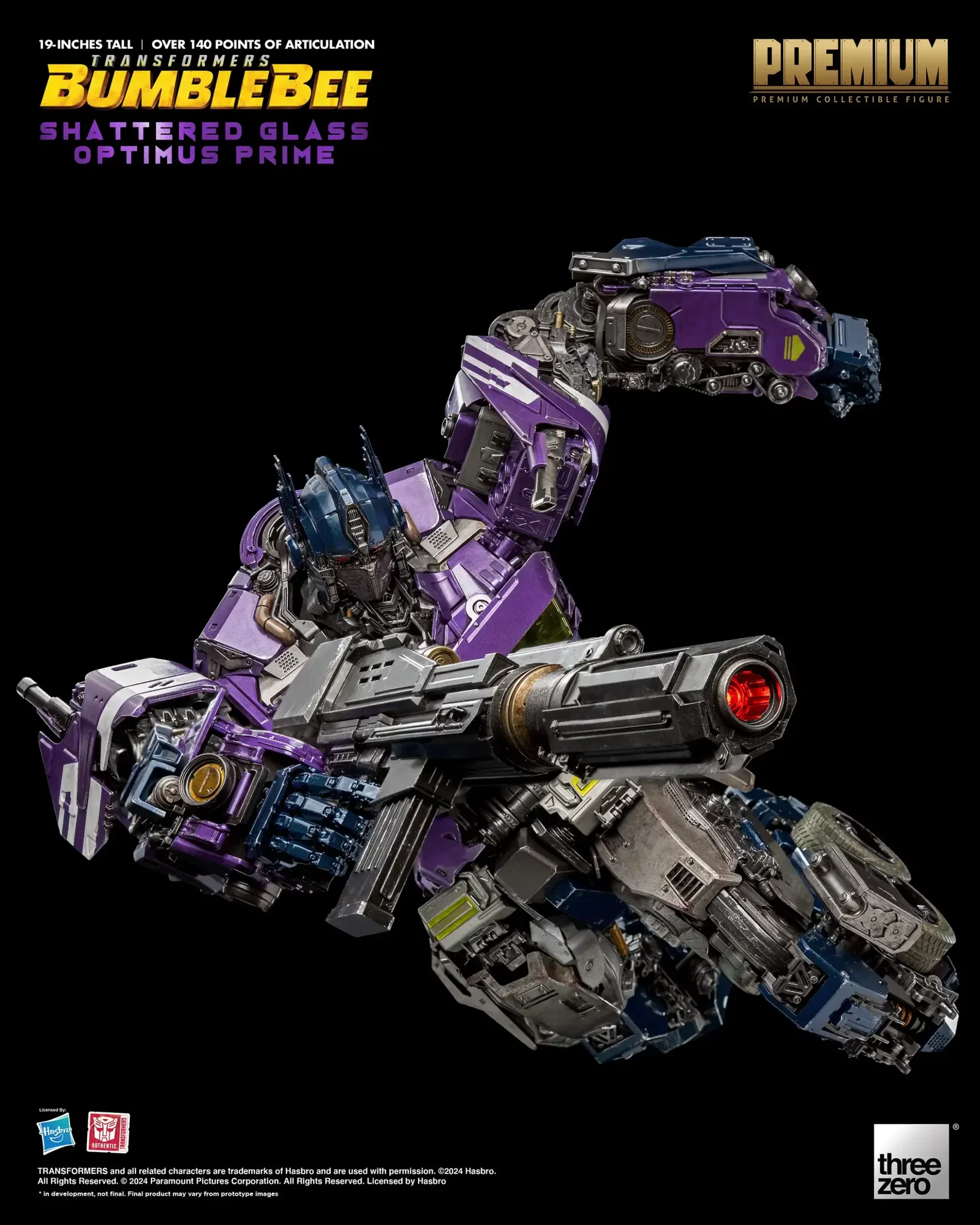 Transformers: Bumblebee PREMIUM Shattered Glass Optimus Prime image 5