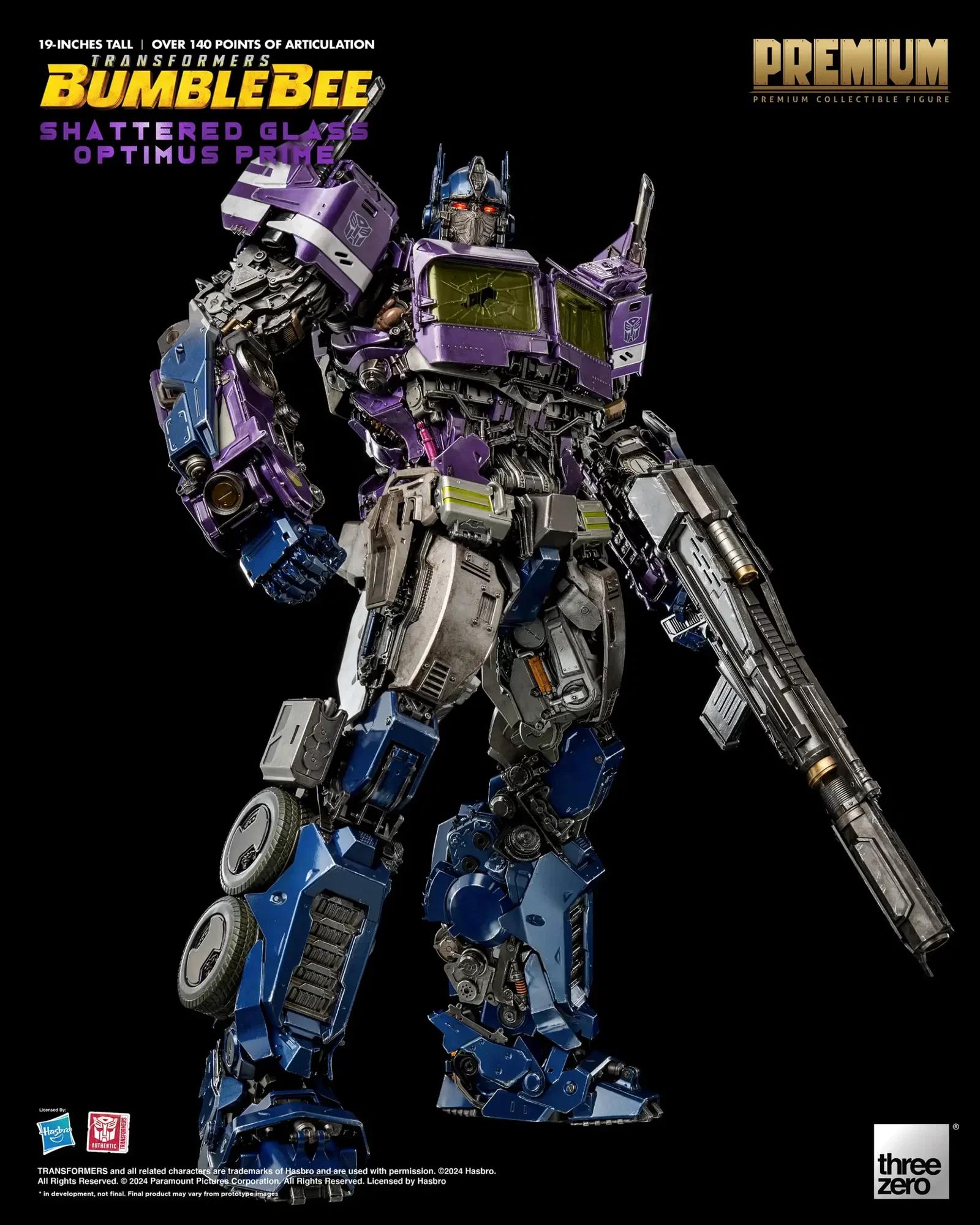 Transformers: Bumblebee PREMIUM Shattered Glass Optimus Prime image 6